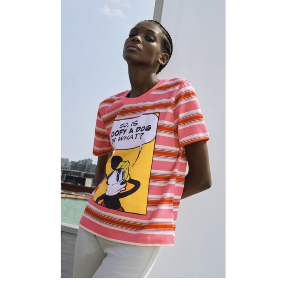 NWT Zara Disney goofy T-Shirt size S